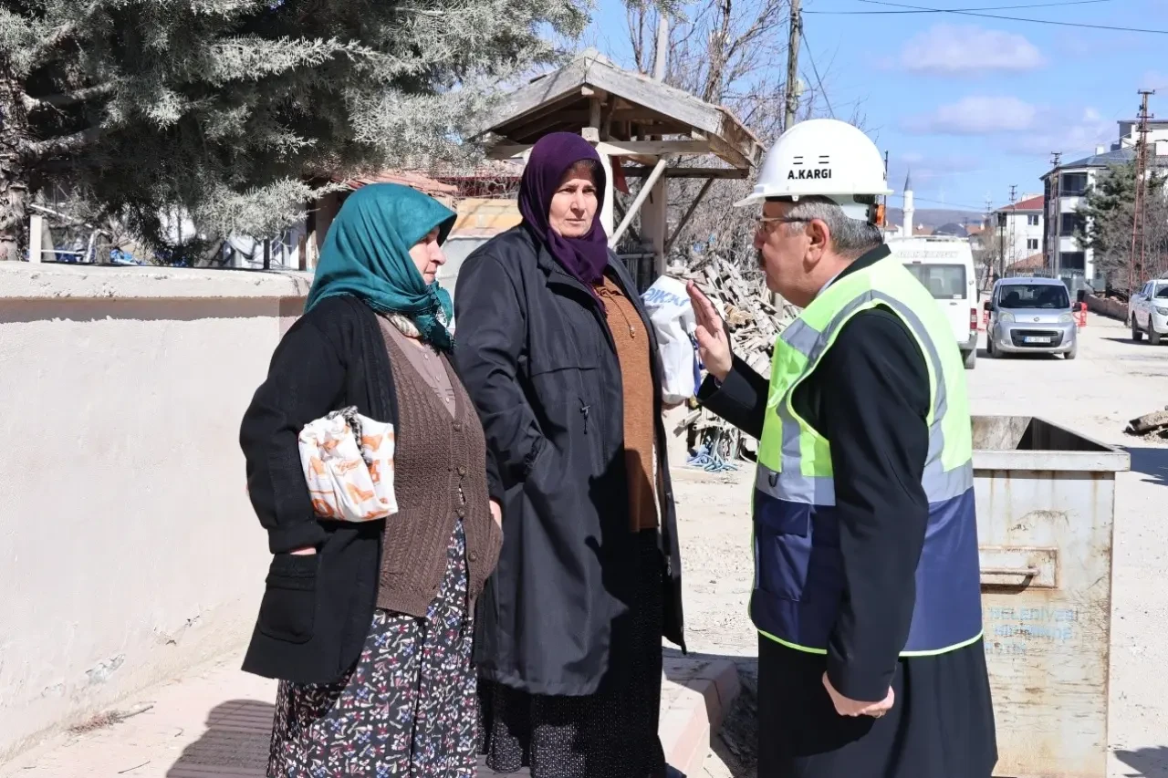 Merzifon’da Yeni Şebekeden İlk Su Verildi 5