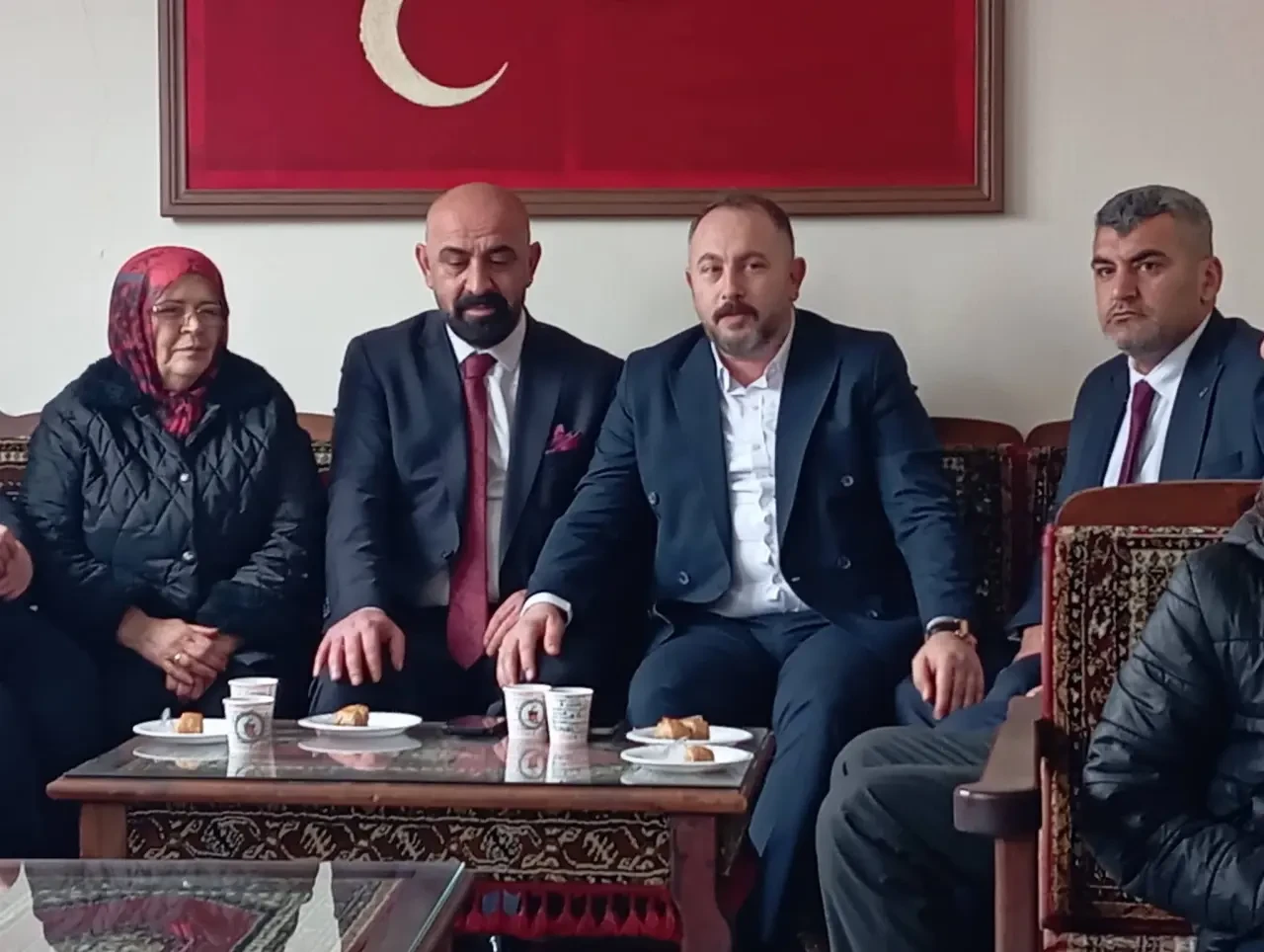 Merzifon'da Ülkücüler Bayramlaştı 2