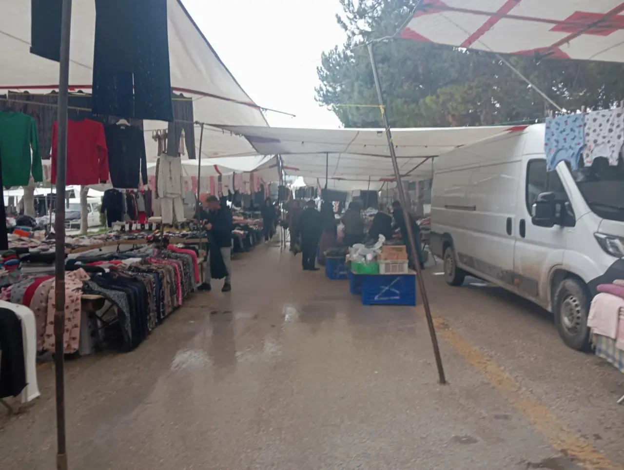 Merzifon Kıyafet Pazarında Yoğunluk! 2