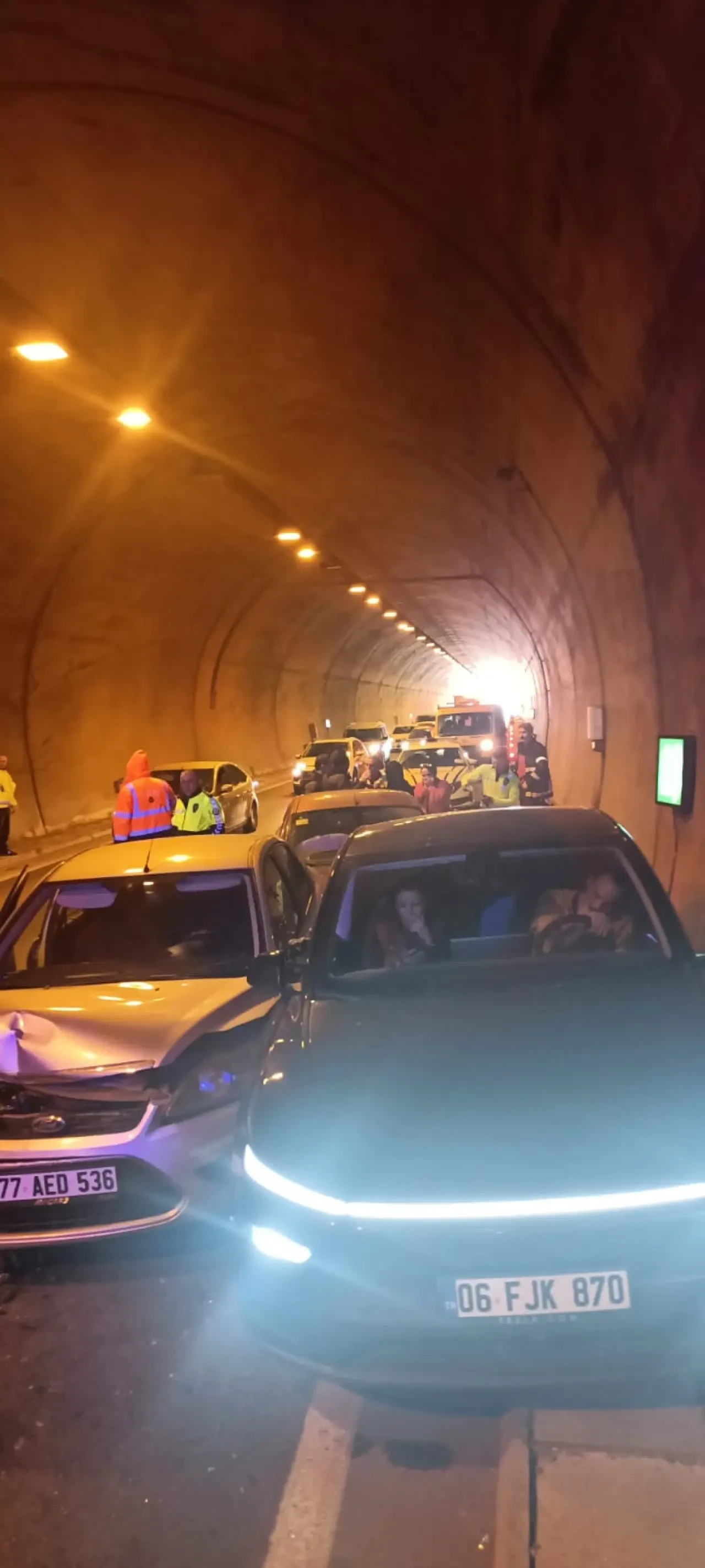 Merzifon - Samsun Yolunda Zincirleme Kaza! 2