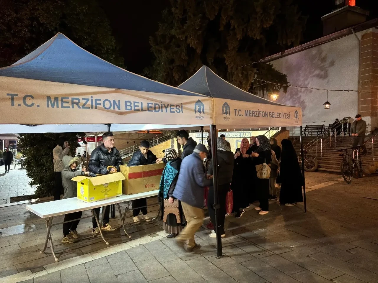 Merzifon’da Kadir Gecesi’nde Gönüller Isındı 10