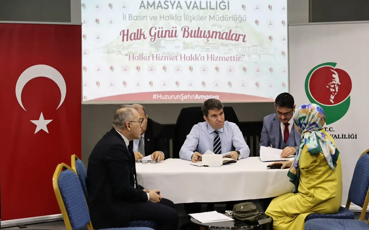 Amasya’da Vatandaş-Vali Buluşması 2