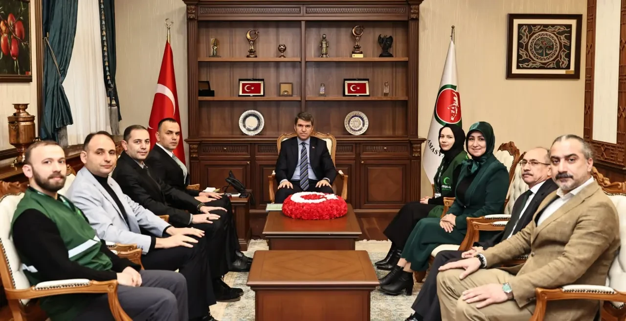 Amasya’da Vali Bakan’a Ziyaretler 1