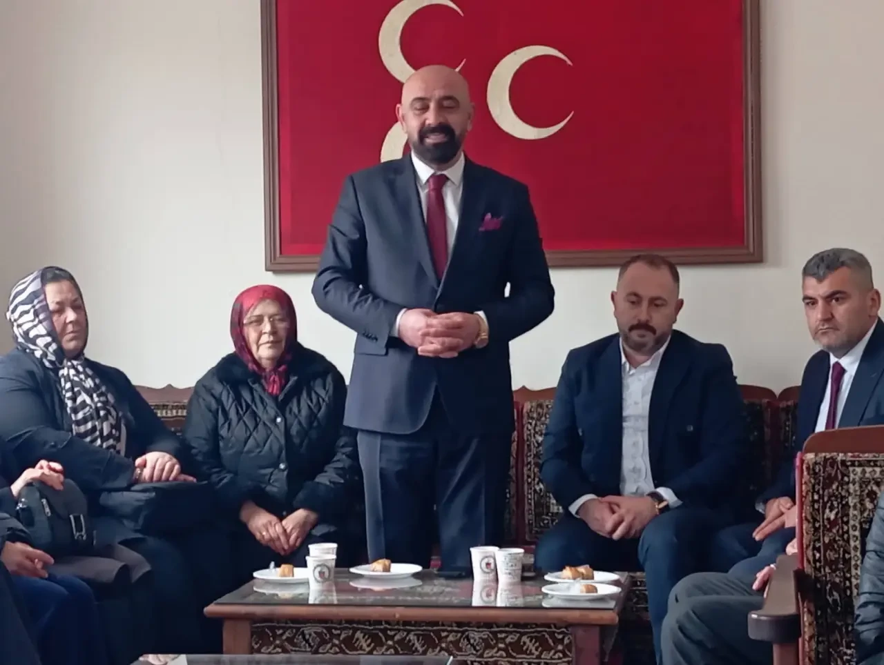 Merzifon'da Ülkücüler Bayramlaştı 1