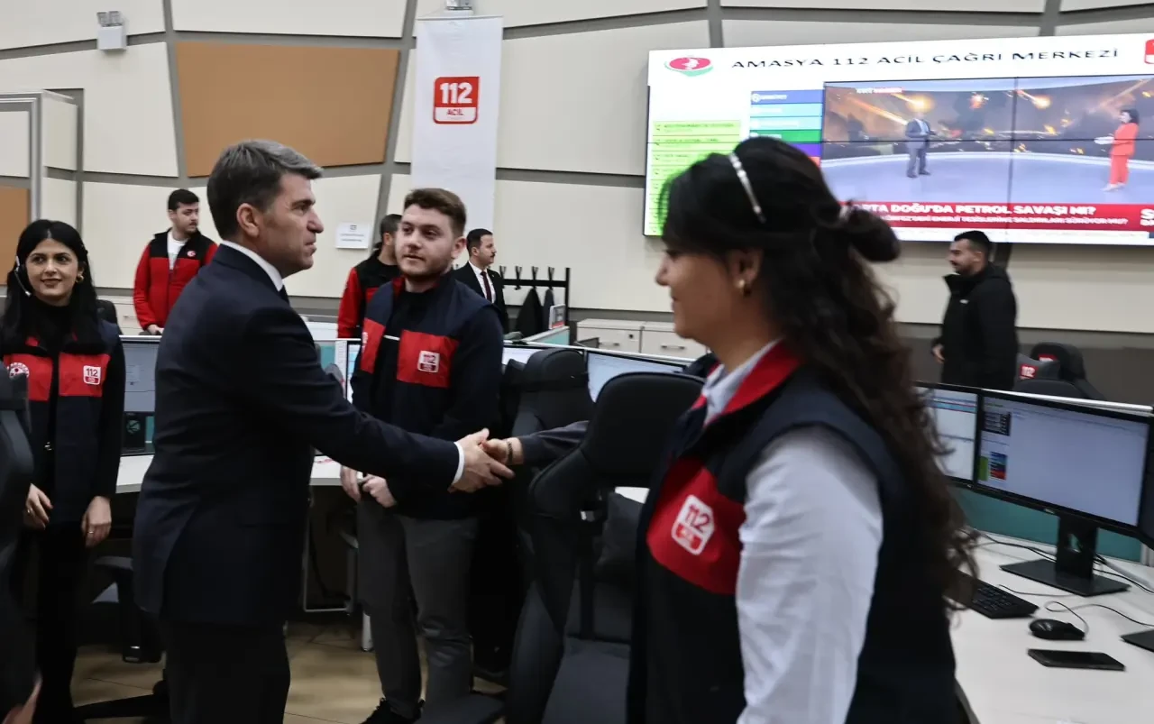 Amasya’da Hayat Kurtaran Ekiplere Bayram Tebriği 3