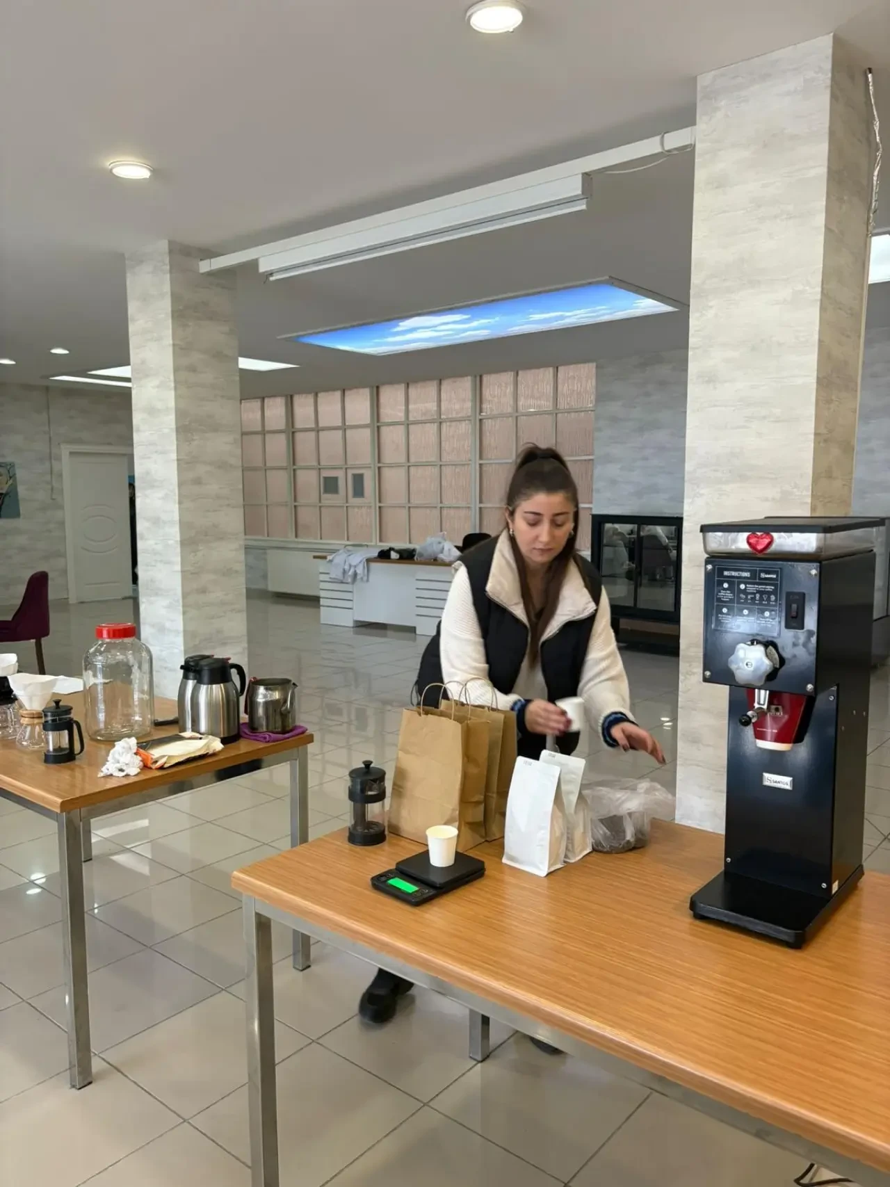 Amasya’da Kahve Sanatı Uygulamalı Öğretildi 2