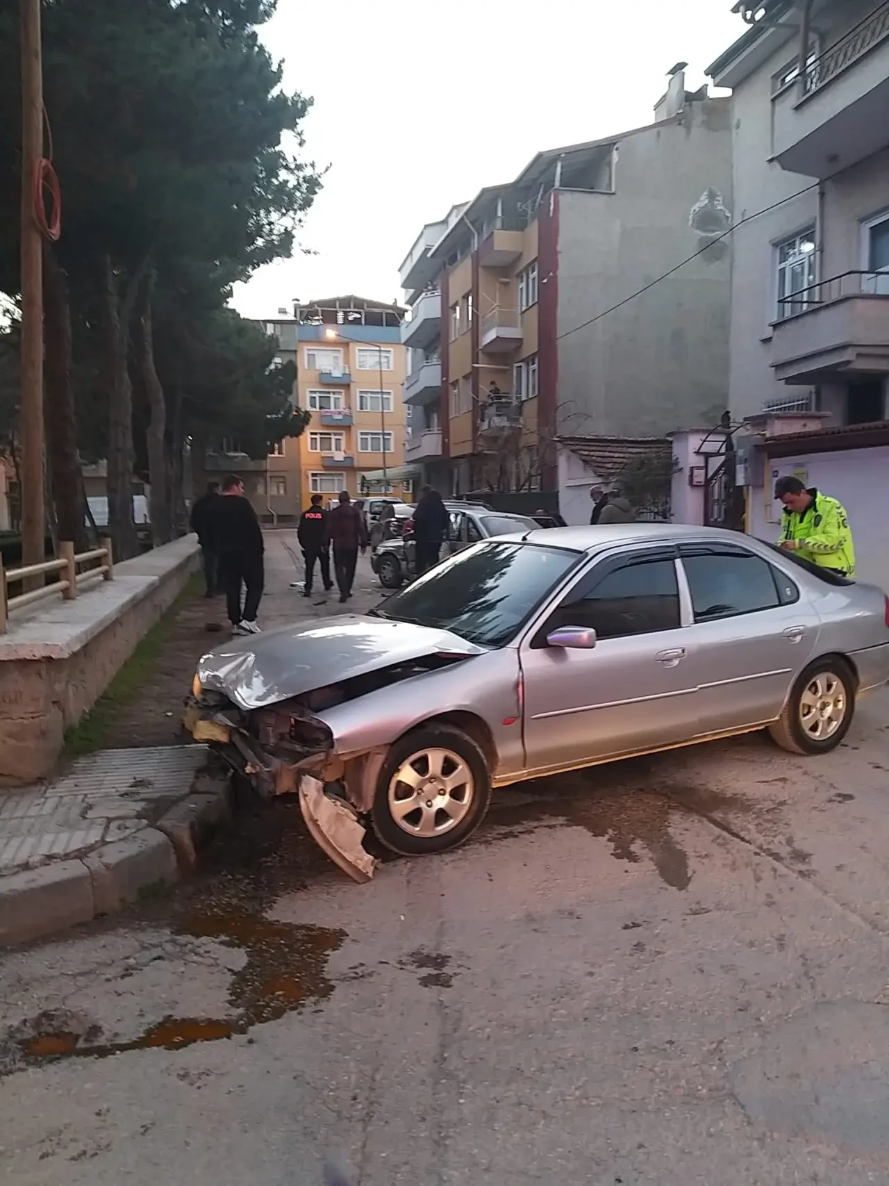 Merzifon Sofular Mahallesi'nde Kaza! 2