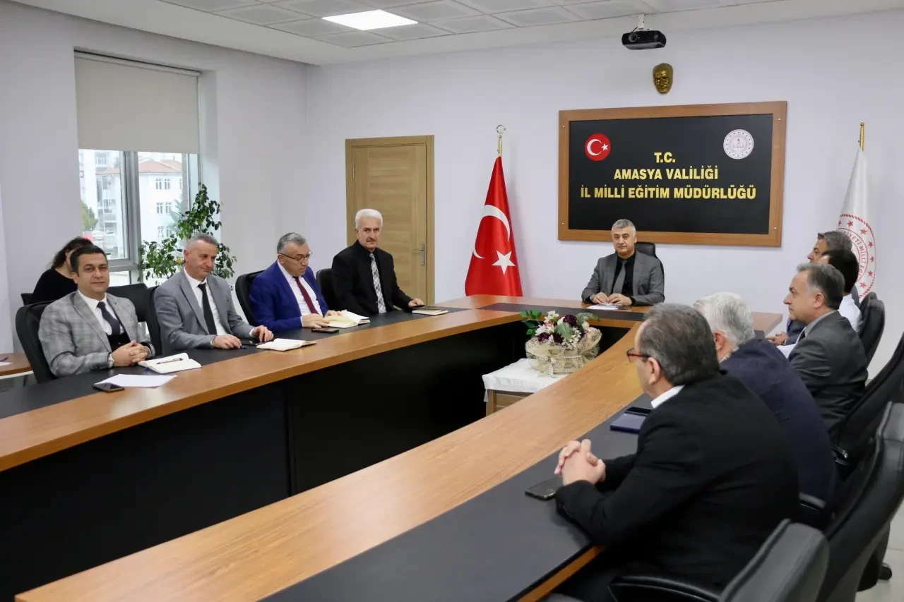 Amasya’da Eğitim-Öğretim Faaliyetleri Değerlendirildi 2
