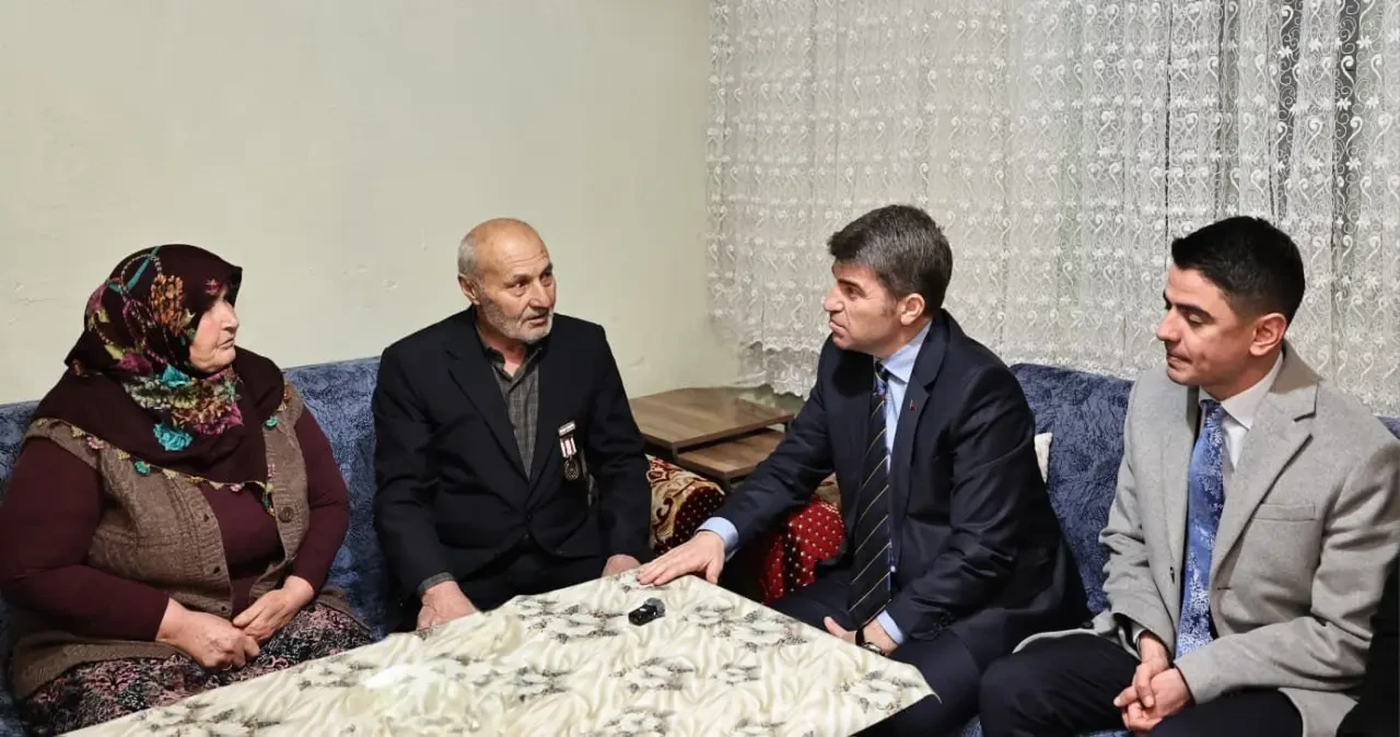 Amasya Valisi Gazileri Unutmadı 1