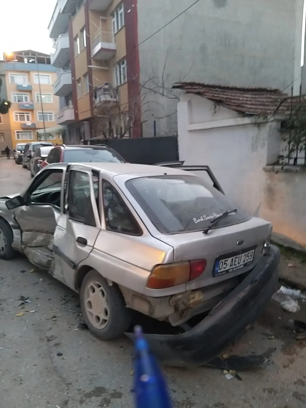 Merzifon Sofular Mahallesi'nde Kaza! 1
