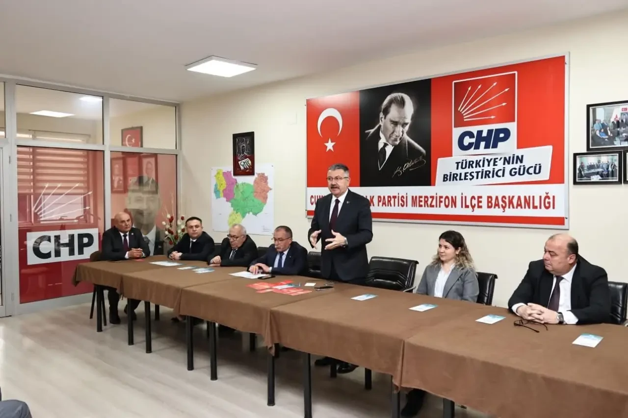 Merzifon CHP'de Bayramlaşma 1