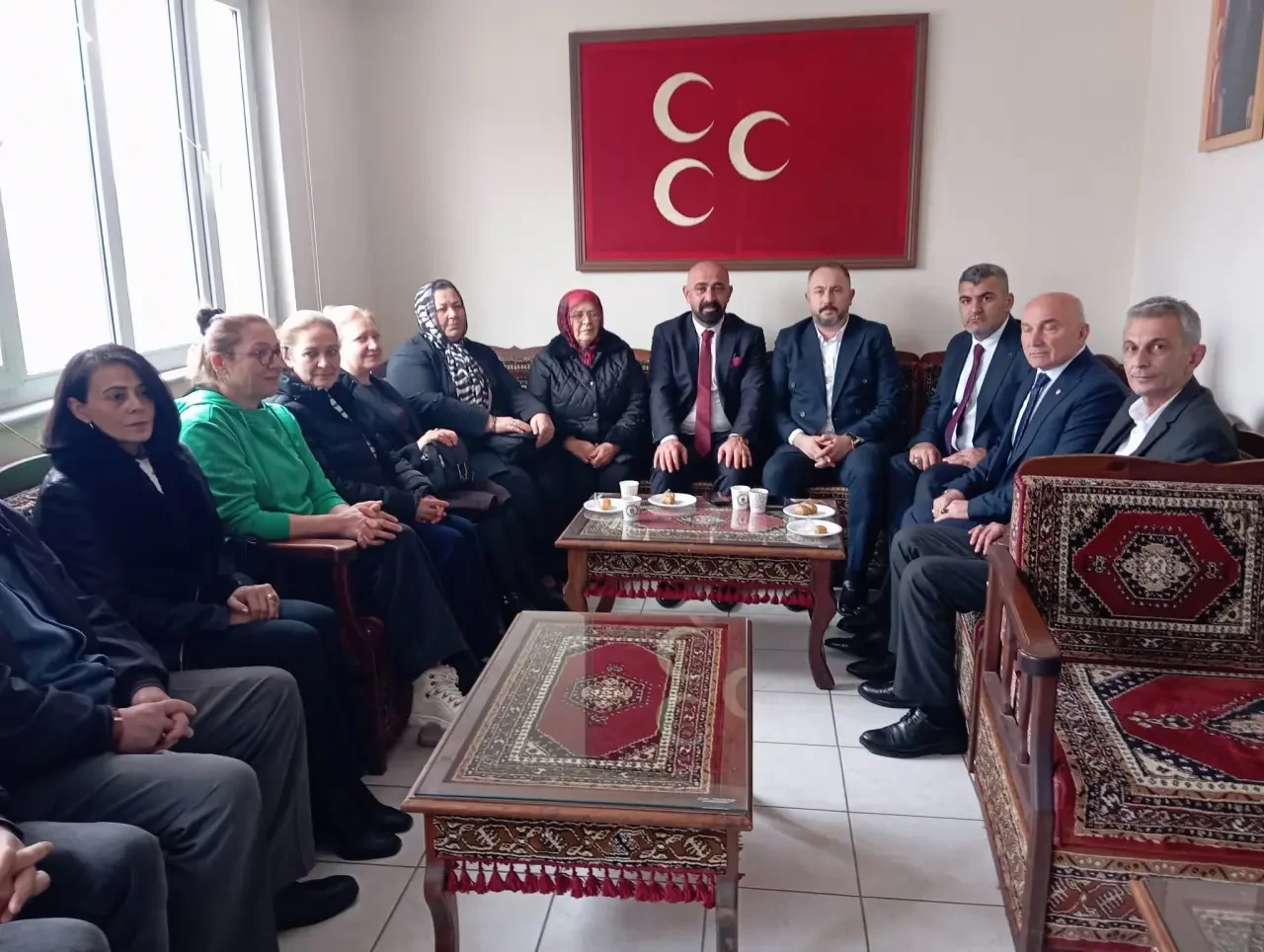 Merzifon'da Ülkücüler Bayramlaştı 4