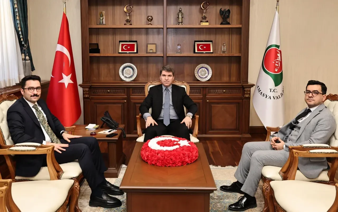 Amasya Valiliği’nde Günün Ziyaretleri 1