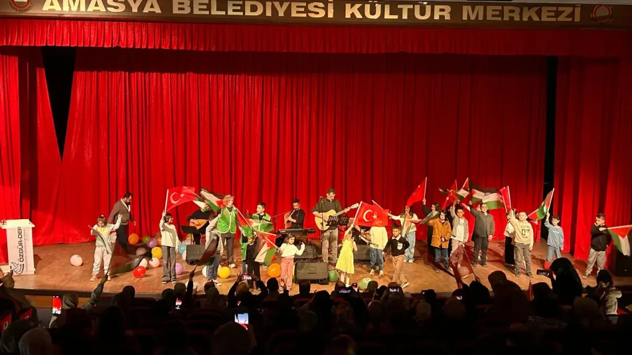 Amasya’da Gazze İçin Tek Yürek! 4