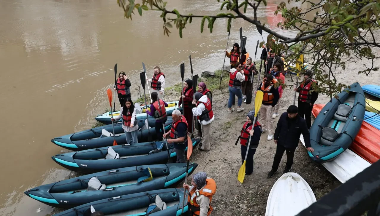 Amasya Yeşilırmak’ta Kano Şöleni 4