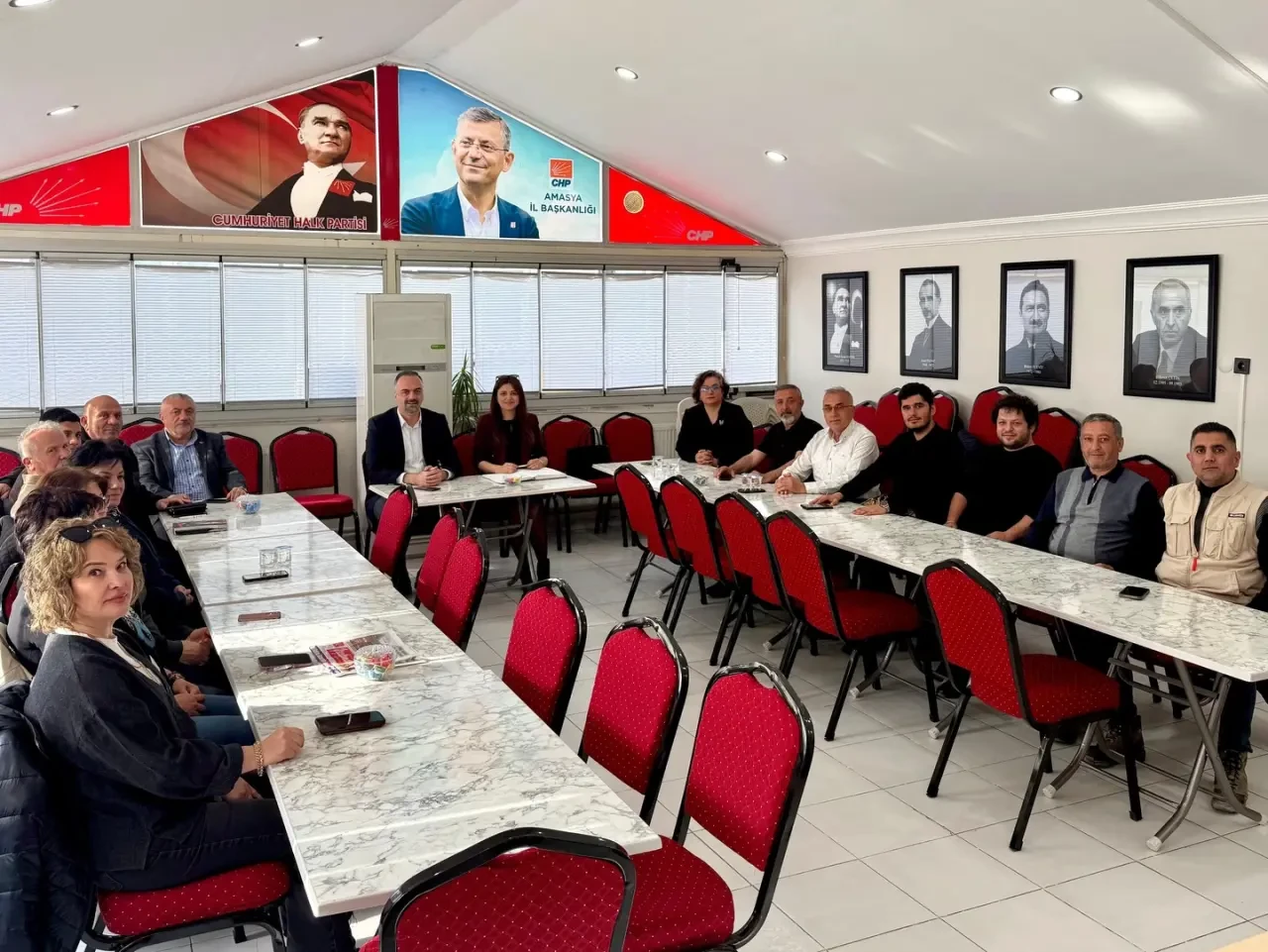 Amasya’da Siyasetin Nabzı CHP’de Attı 2