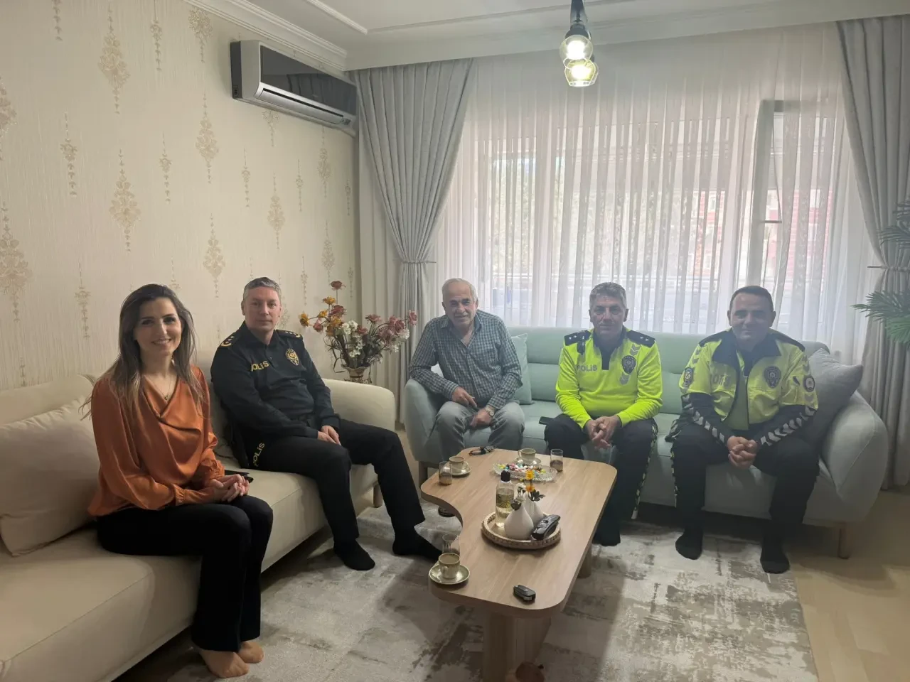 Amasya Emniyeti’nden Vefa Dolu Ziyaret 2