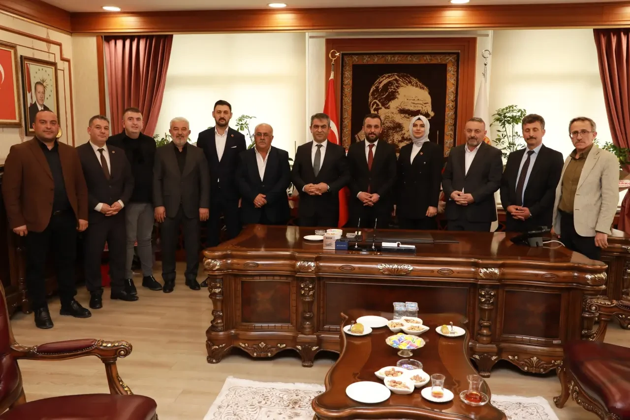 Başkan Uzun'dan Başkan Demirelli’ye Hayırlı Olsun Ziyareti 1