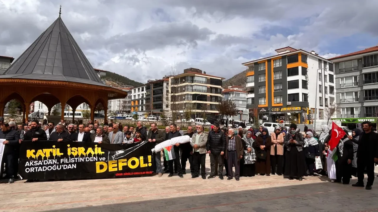 Amasya’da Filistin İçin Tek Yürek 4