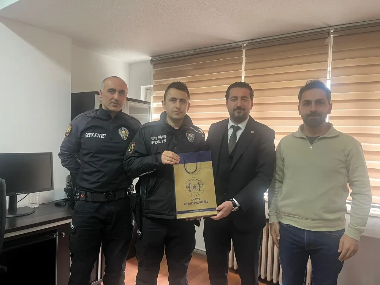 Amasya Emniyeti’nden Vefa Dolu Ziyaret 4