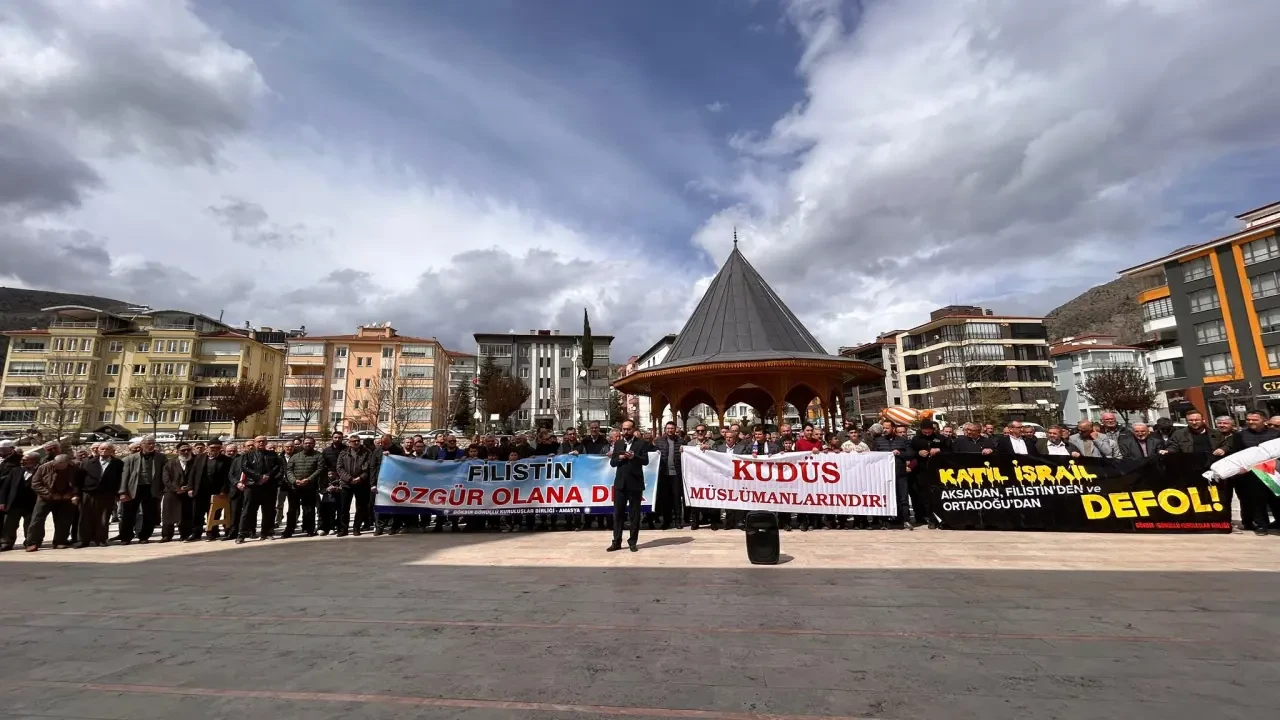 Amasya’da Filistin İçin Tek Yürek 2