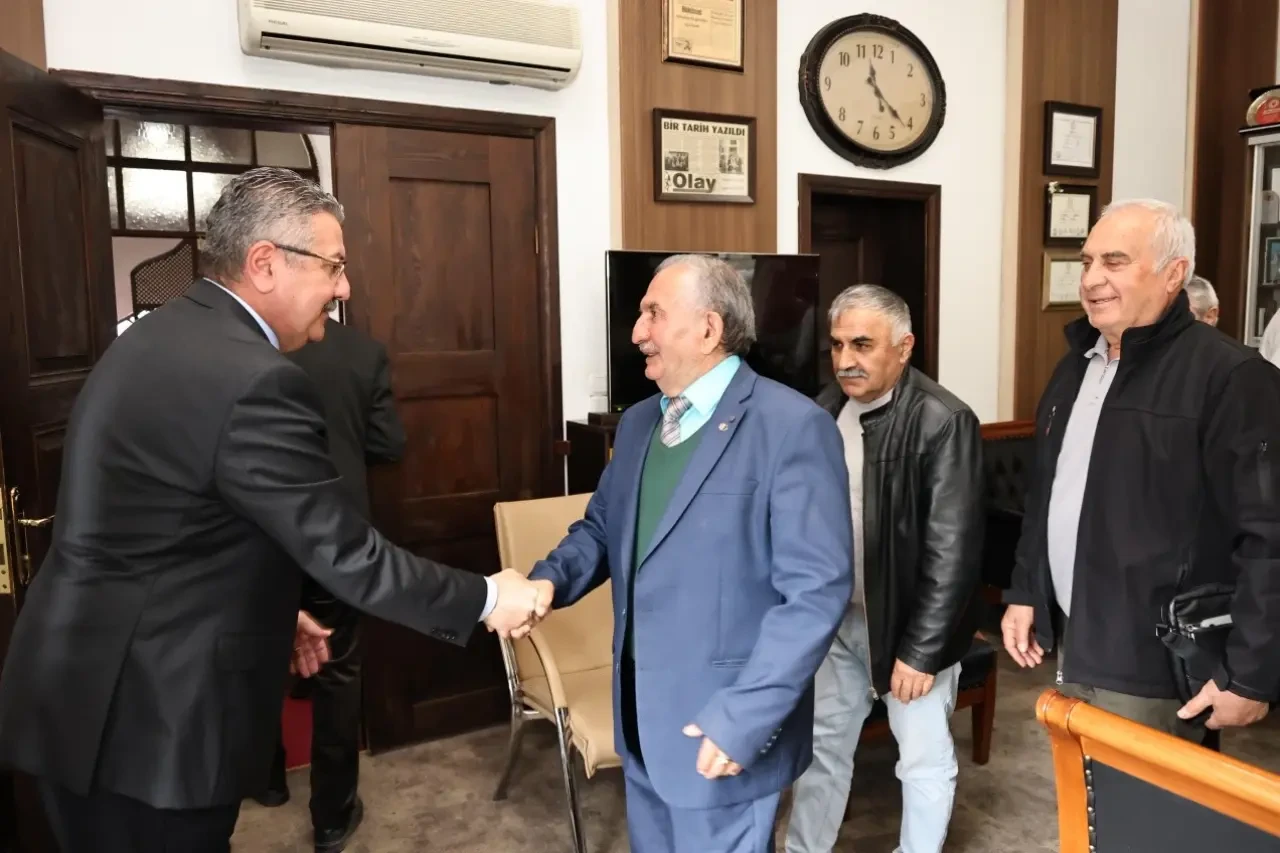 Başkan Kargı Misafirlerini Ağırladı 1