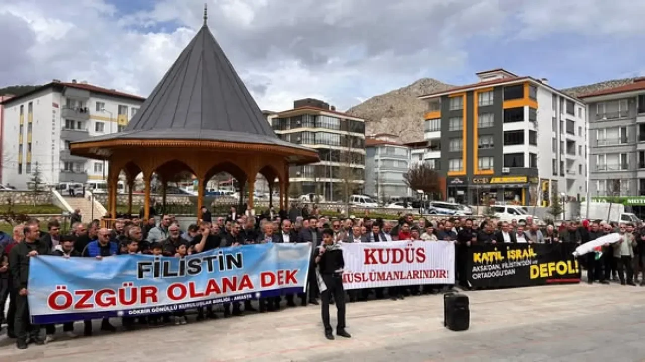 Amasya’da Filistin İçin Tek Yürek 1