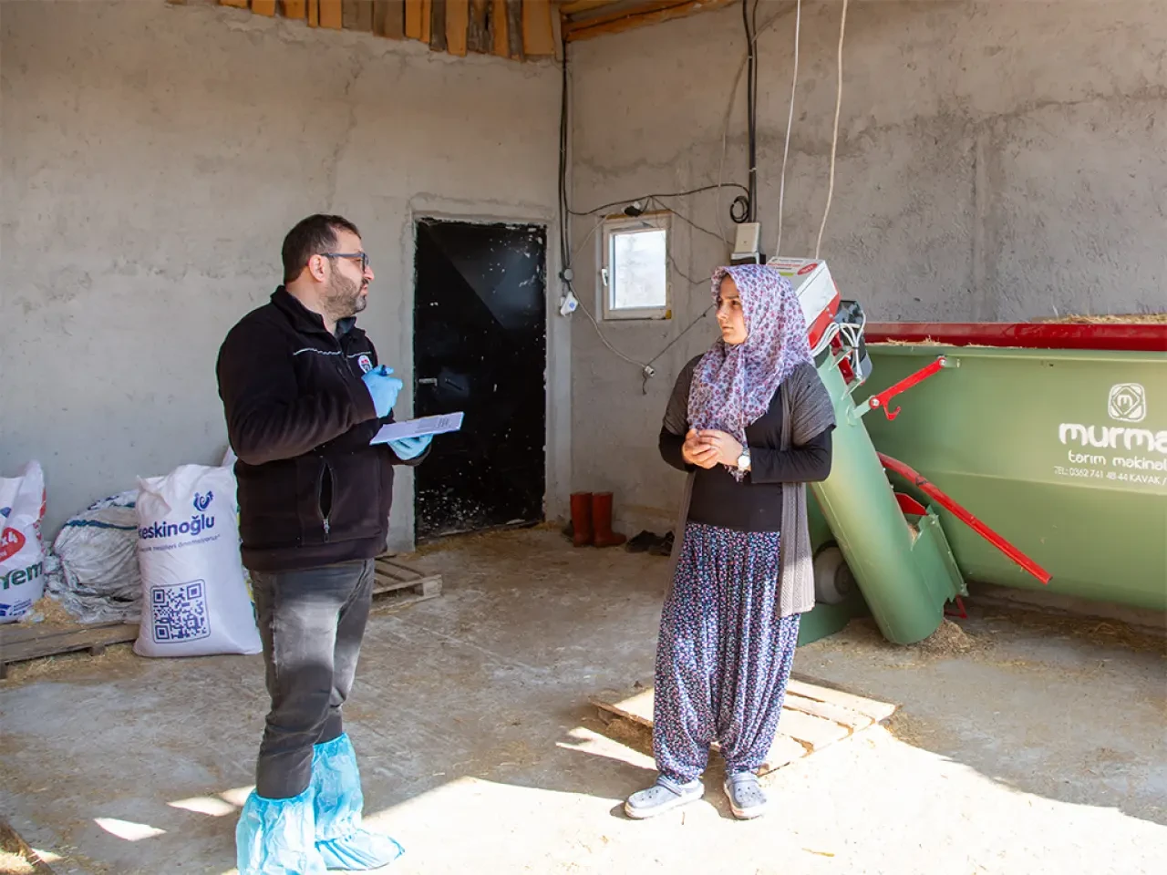 Amasya'da Yemden Verime Kritik Destek 1