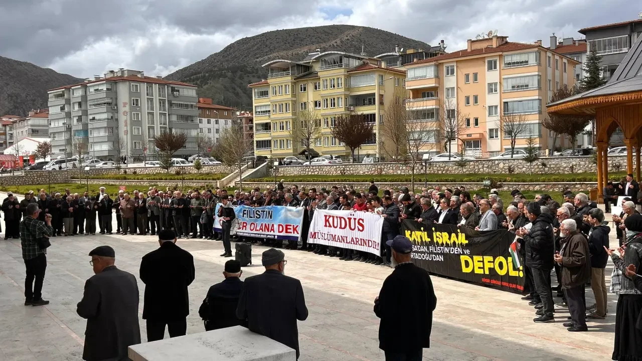 Amasya’da Filistin İçin Tek Yürek 3