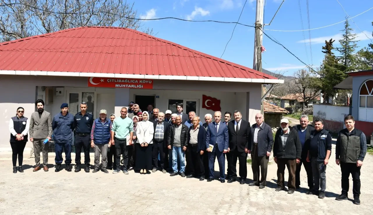 Kaymakam Güneş Köy Köy Vatandaşla Buluştu 1