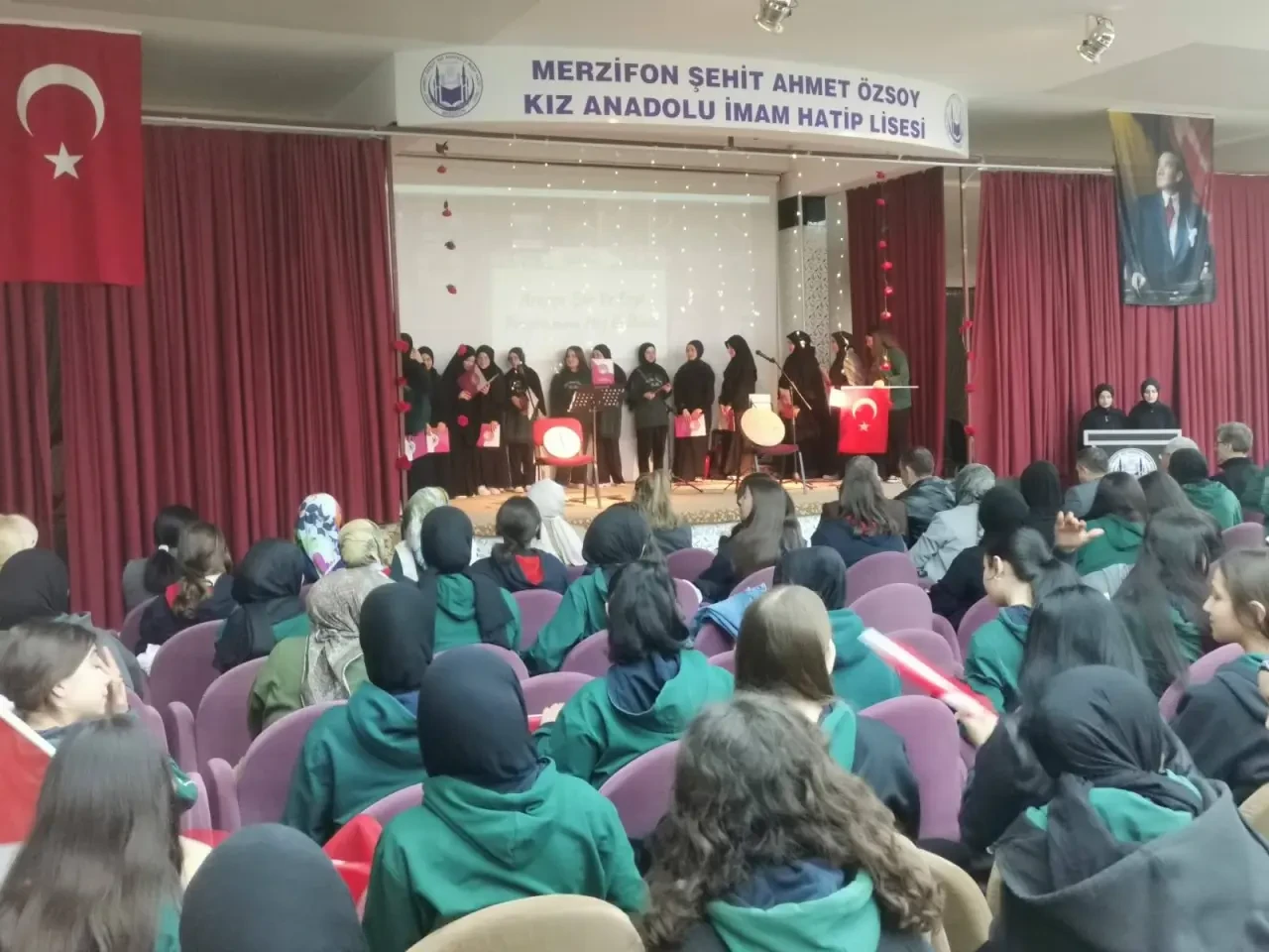 Merzifon'da Filistin Teması Salonu Ayağa Kaldırdı 3