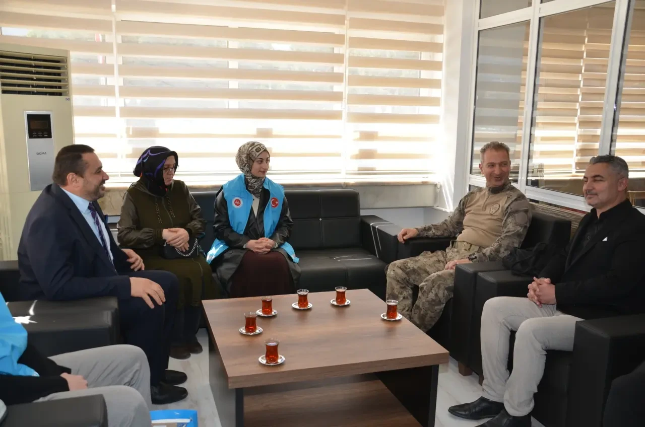 Amasya Emniyet Müdürlüğü Misafirlerini Ağırladı 5