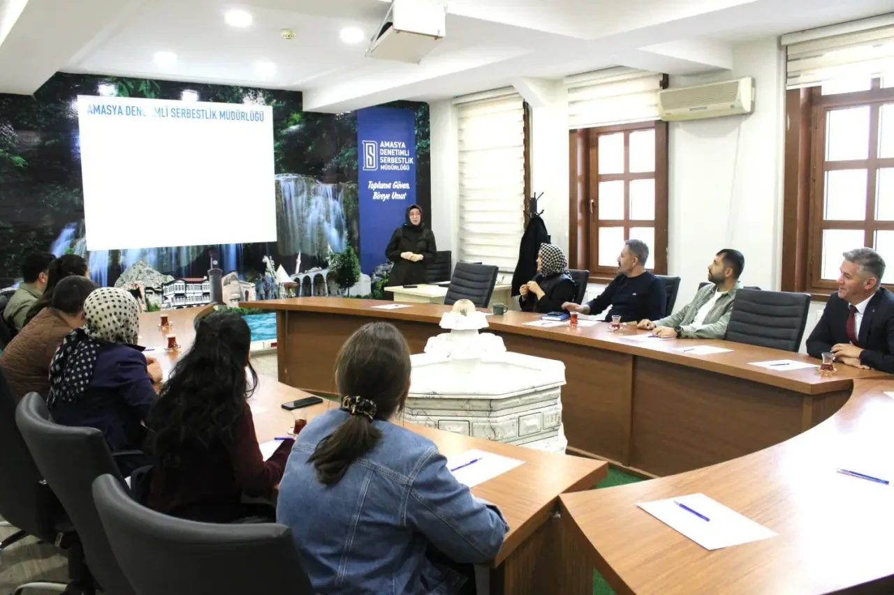 Amasya’da Denetimli Serbestlik Bilgilendirme Toplantısı 3