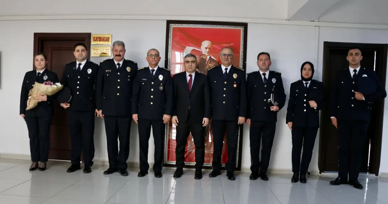 Emniyetten Kaymakam Karaaslan’a Ziyaret 2