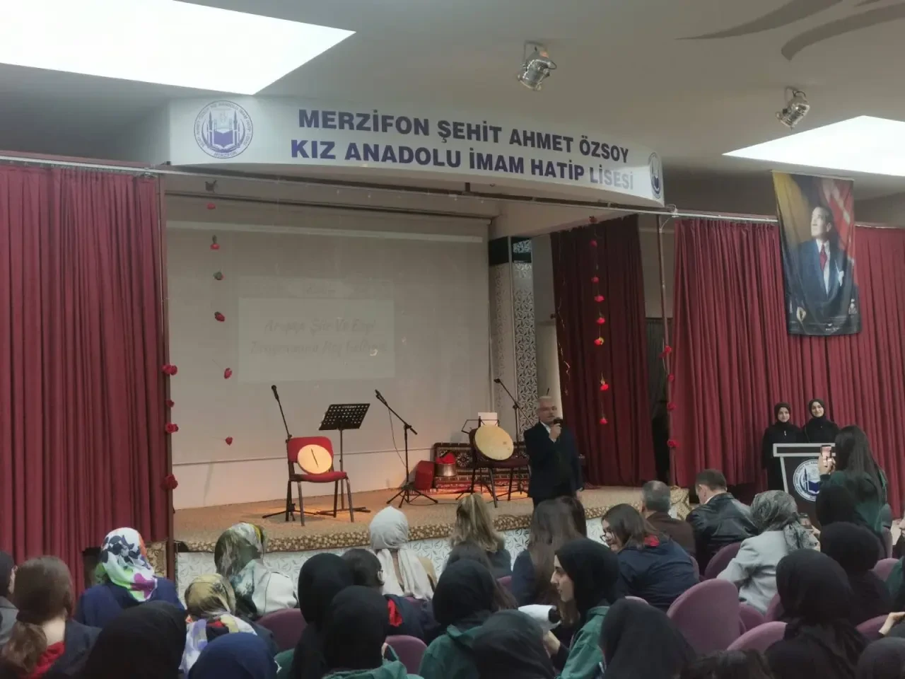 Merzifon'da Filistin Teması Salonu Ayağa Kaldırdı 2