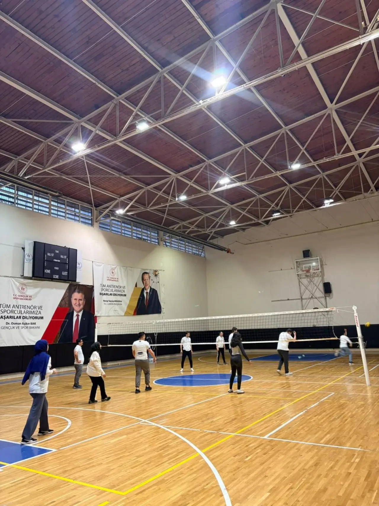 AK Parti Amasya Gençleri Sağlık İçin File Gerdi! 1