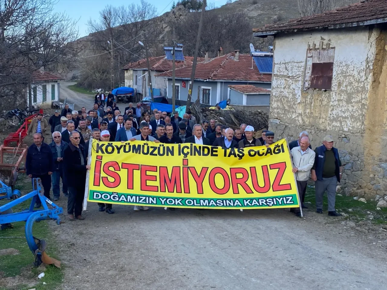 Çorum’da Taş Ocağına Karşı Büyük Mücadele! 1