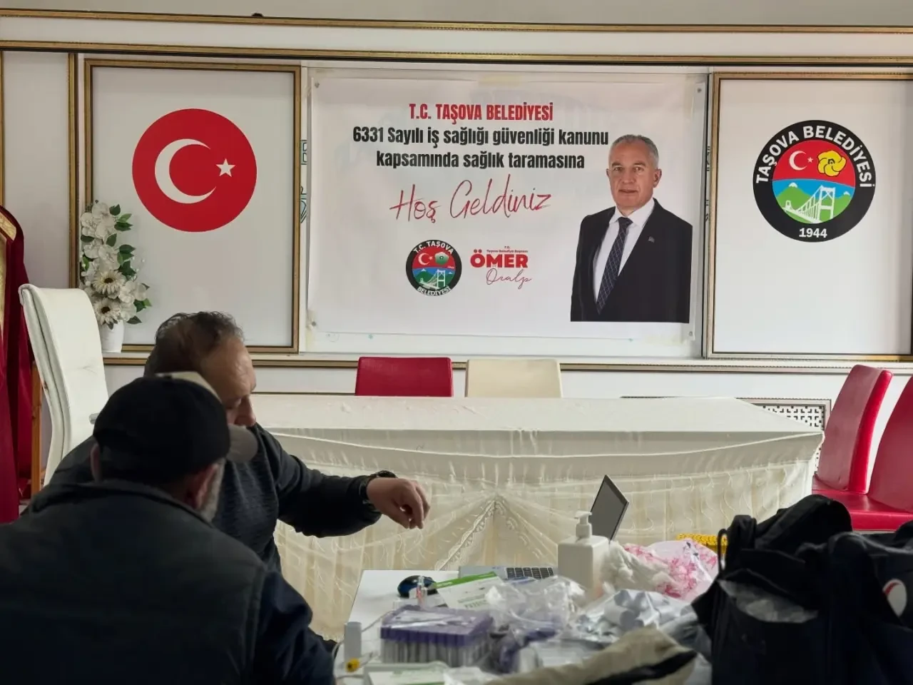 Taşova Belediyesi’nde Personellere Sağlık Taraması 6