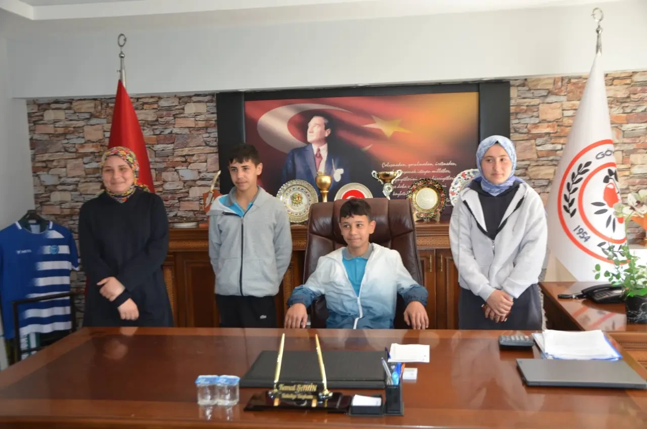 Minik Başkan Göynücek’i Yönetti! 3
