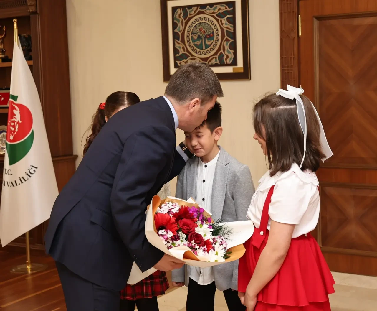 Amasya’da Valilik Makamı Çocuklara Emanet Edildi 2