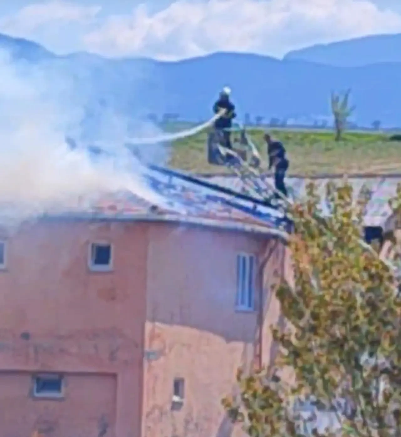Suluova’da Maden Ocağında Yangın 1