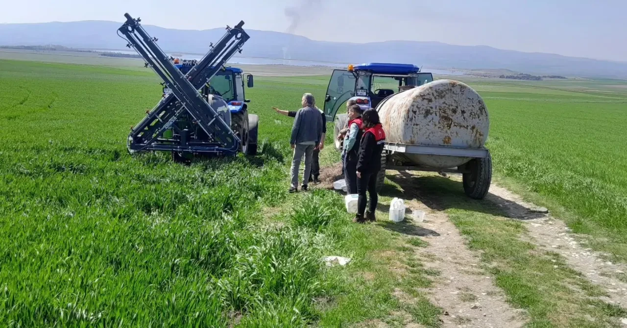 Merzifon’da Tarım Arazilerinde Yoğun Çalışma 1