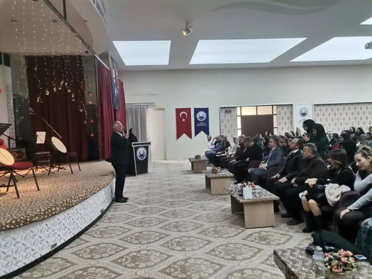 Merzifon'da Filistin Teması Salonu Ayağa Kaldırdı 1