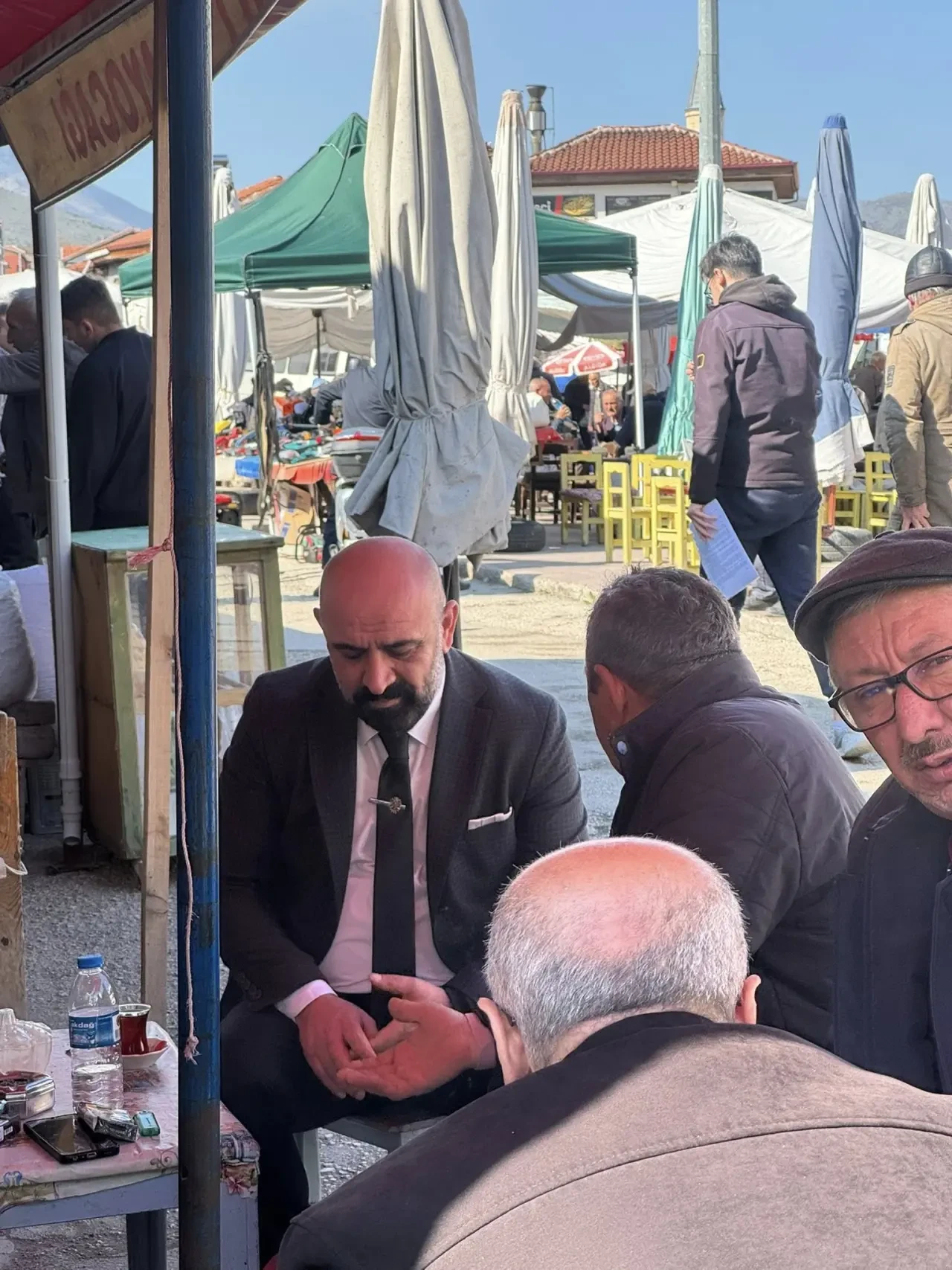 Başkan Saka Sahaya İndi! 2