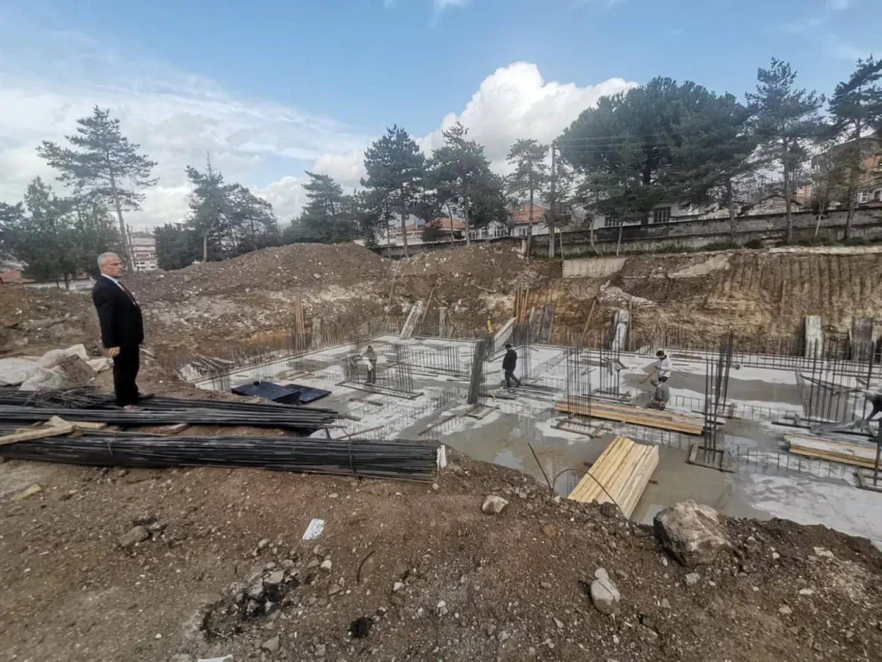 Merzifon Abide Hatun İlkokulu'nun İnşaatı Yükseliyor! 2