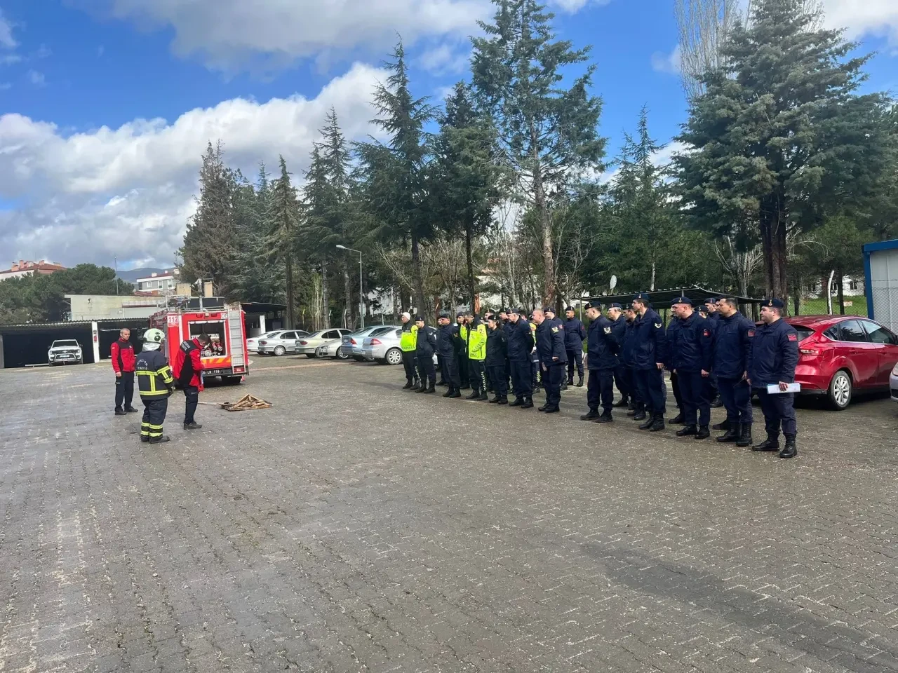 Merzifon’da Askere Yangın Eğitimi 1