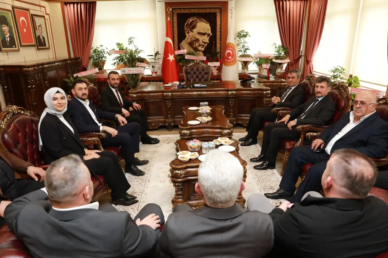 Başkan Uzun'dan Başkan Demirelli’ye Hayırlı Olsun Ziyareti 4