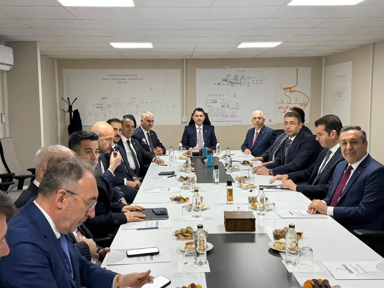 Bakan Kurum Ahlatcı Barut Fabrikası İncelendi 3