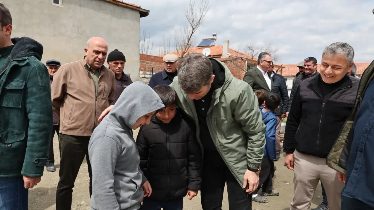 Amasya Valisi Bakan Oluz Köyü’nde Bereket Duasında 1