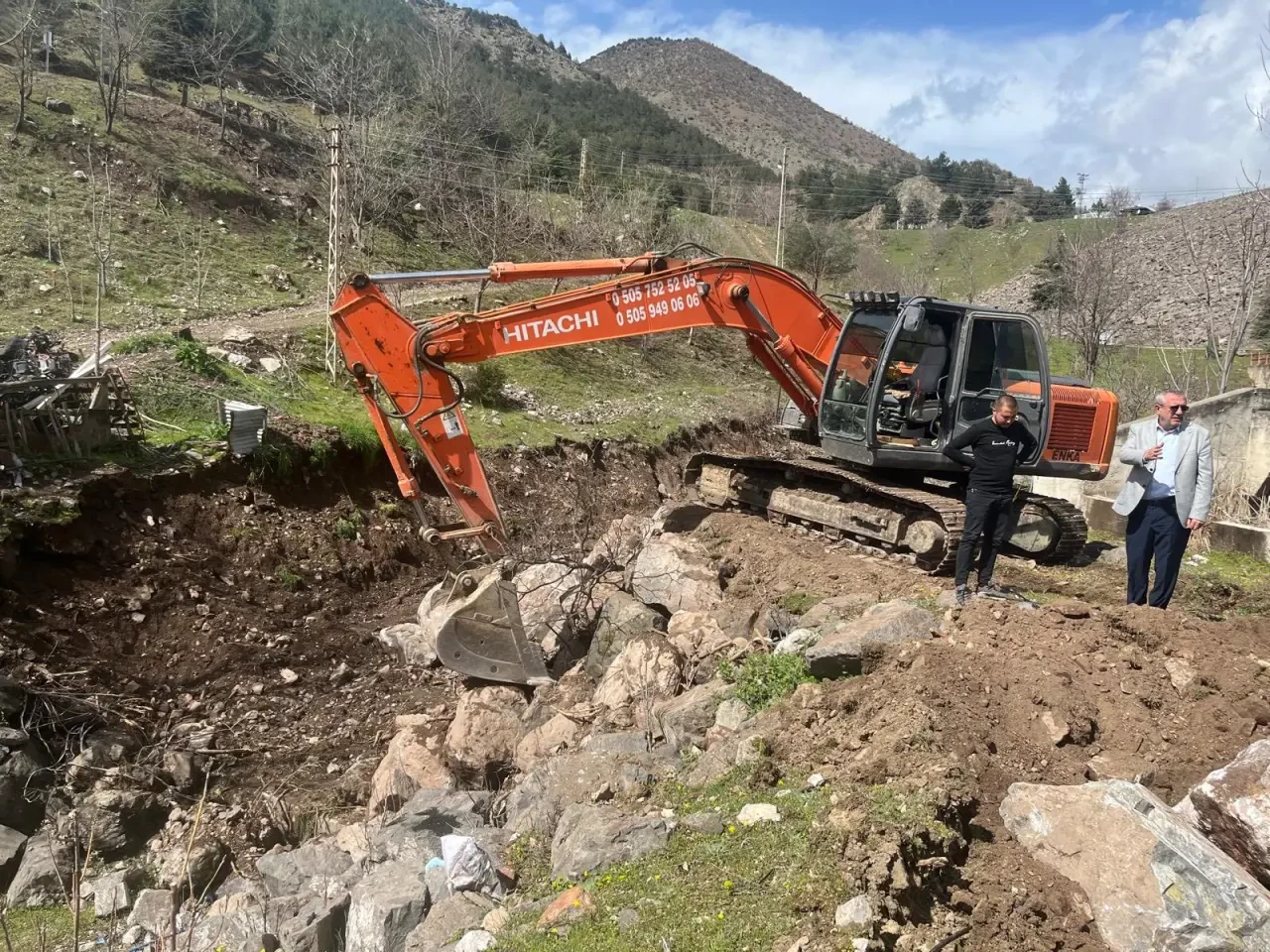 Amasya’da  Dere Islahı Çalışmaları Başladı 3